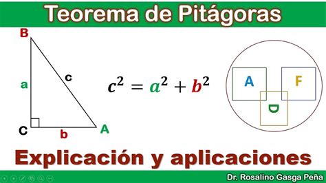 Teorema De Pitágoras Ejercicios Resueltos Triángulos Rectángulos