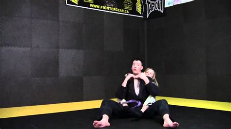 Rear Naked Choke Defense And Defenseless With Georgia Conners Youtube