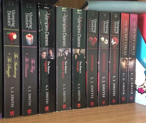 The Vampire Diaries Series The Shelf Diaries