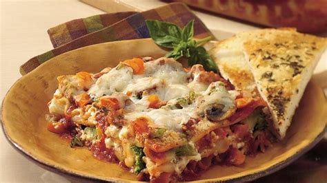 Garden Vegetable Lasagna Recipe From Betty Crocker