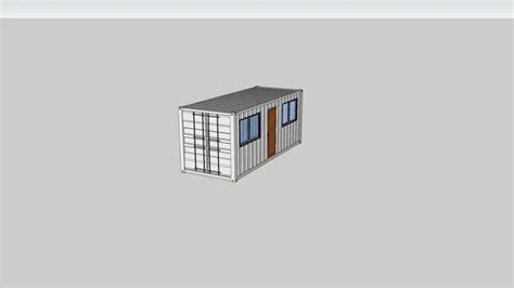 Container Office Model 3d Warehouse
