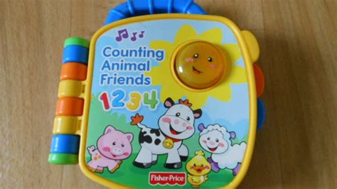 Fisher Price Laugh And Learn Counting Animal Friends Book Youtube