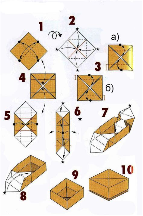 Printable Instructions For Origami Box Image To U