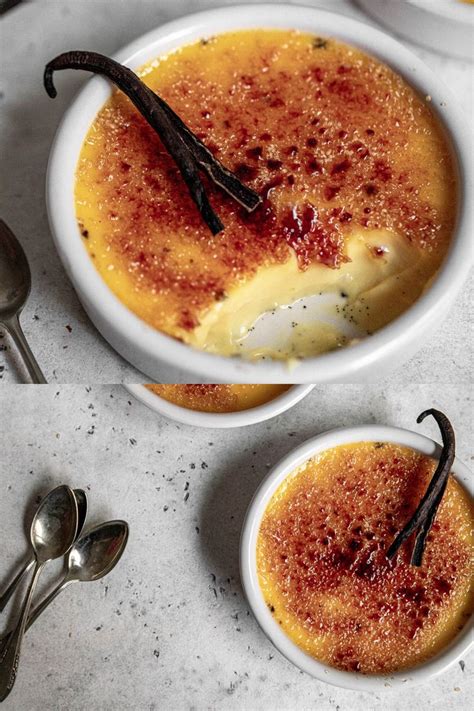 Vanilla Crème Brûlée Recipe in 2020 Homemade recipes dessert