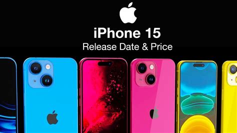 Iphone Release Date And Price All The Colors Youtube