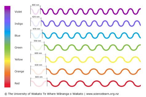 The Visible Spectrum — Science Learning Hub