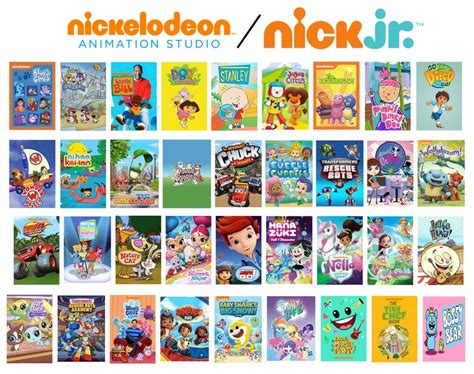 List Of Nick Animation Studios Shows Nick Jr By Streaker3236 On
