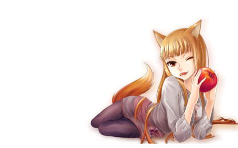 Tails Spice And Wolf Long Hair Animal Ears Holo