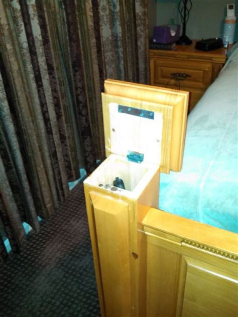 Diy Hollow Bed Post Gun Safe Stashvault Secret Stash Compartments