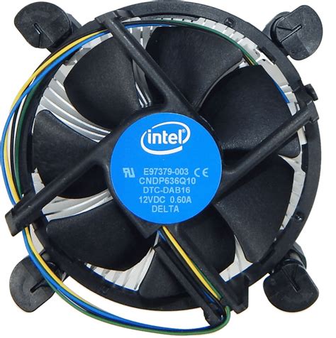 Intel Cpu Cooling Fan Heatsink I3 I5 I7 Socket 1150 1155 1156 E97379 003 65w Tdp
