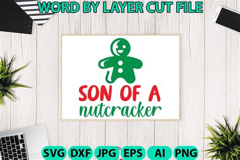 Son Of A Nutcracker Svg Graphic By Svg Bundlehouse · Creative Fabrica