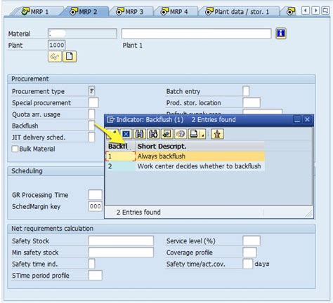 How To Best Perform Backflushing In Sap Erp Brightwork Research