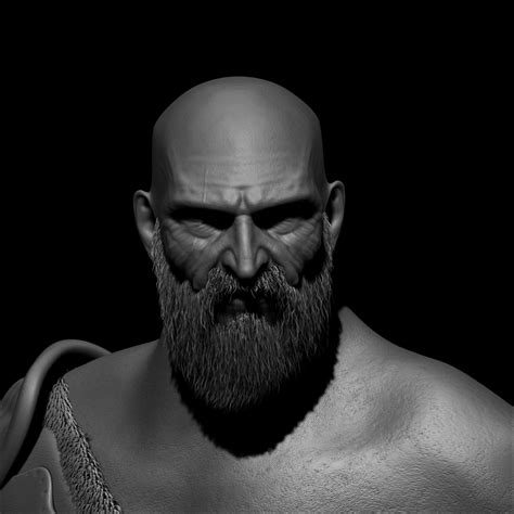 Stl File Kratos God Of War Ragnarok・3d Printable Model To Download・cults