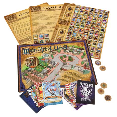 This is the official magic: Disney's Sorcerers of the Magic Kingdom Game : Interactive Card Game