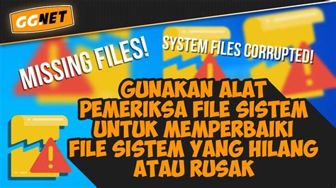 Cara Mengatasi Missing Files Atau Corrupted System Files Di Komputer Laptop YouTube