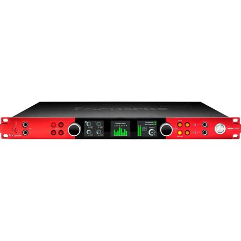 Focusrite Red 4pre Thunderbolt Audio Interface Musicians Friend