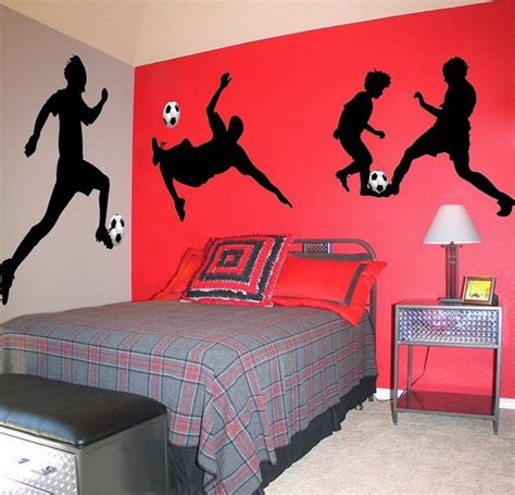 Stylish Soccer Themed Bedroom Design For Boys 22 Soccer Themed