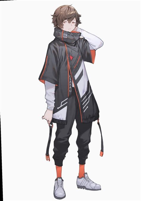 6 Anime Outfits Male Badass Anime Character Design Anime Outfits