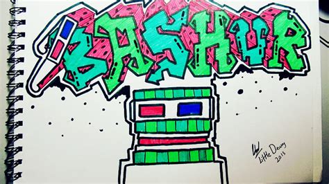 Bashurverse Graffiti Fanart By Lilwolfiedewey On Deviantart