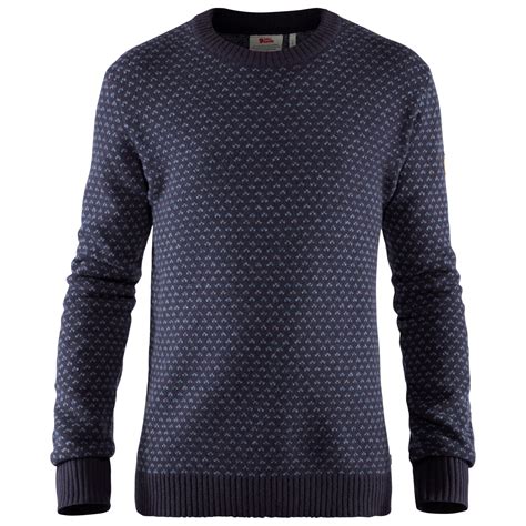 Fjällräven Övik Nordic Sweater Wool Jumper Mens Free Uk Delivery