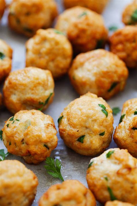 Maybe you would like to learn more about one of these? The JUICIEST chicken meatballs ever. Flavor the chicken ...