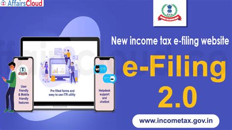 Income Tax Department Launches New E Filing Portal