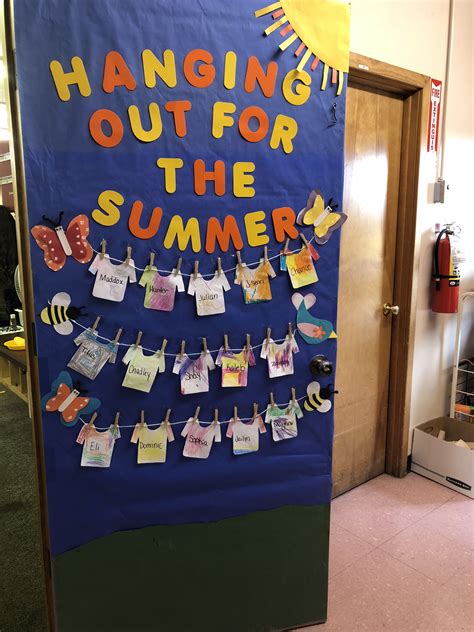 Summer Door Decorations For Infant Classroom Best Spring