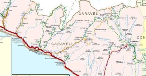 Prelatura De Caravelí Mapa Vial Caravelí I Y Ii 2006