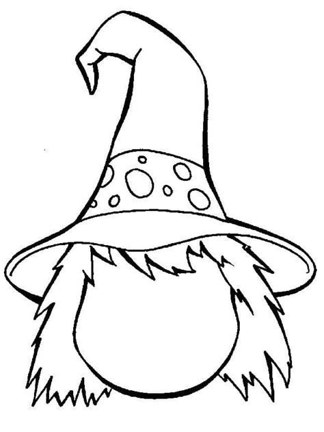 Halloween Witch Hat Coloring Page Download Print Or Color Online For