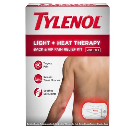 Tylenol Light Heat Therapy Back And Hip Pain Relief Kit Not Mapped