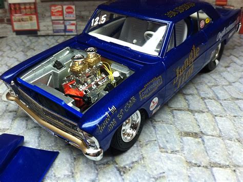 1966 Chevy Nova Pro Street Plastic Model Car Kit 1 25 Scale 636 Pictures By Redrebel012