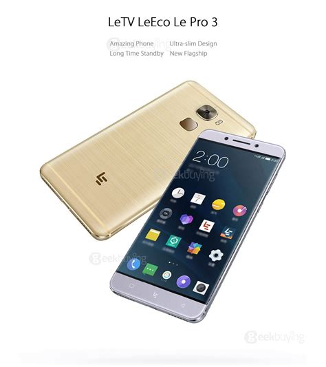 Letv Leeco Le Pro3x720 6gb 64gb Smartphone Gray
