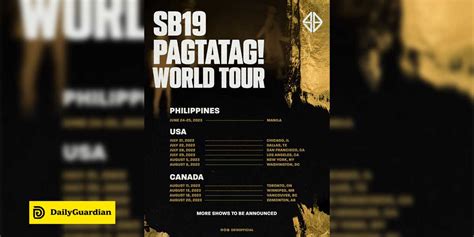 sb19 announces ‘pagtatag music era and world tour daily guardian