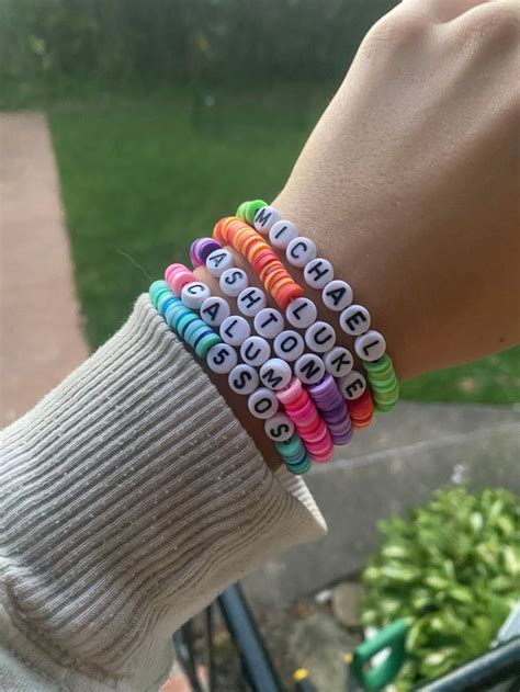 5sos 5 Seconds Of Summer Beaded Bracelets 5sos 5sos Show Etsy In 2023