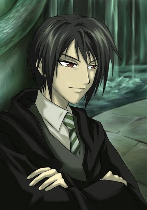 Tom Riddle The Heir Of Slytherin In Manga Anime Style Harry Potter