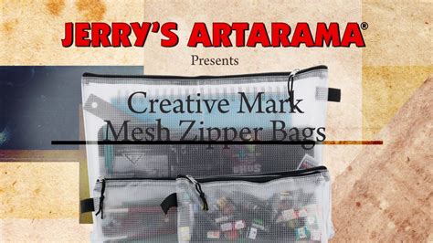 Creative Mark Mesh Zipper Bags Product Demo Youtube