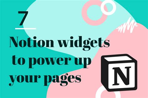 7 Notion Widgets To Power Up Your Pages · Shorouks Blog