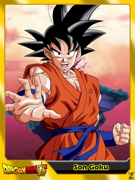 Dragon Ball Super Son Goku V1 By El Maky Z On Deviantart