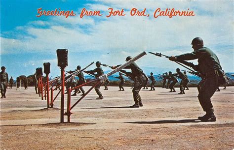 Greetings From Fort Ord California Post Card For Dad In 2019