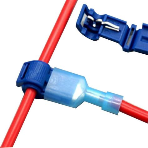 Cable Quick New Splice Blue Electric Wire Pairs Lock Connectors Crimp