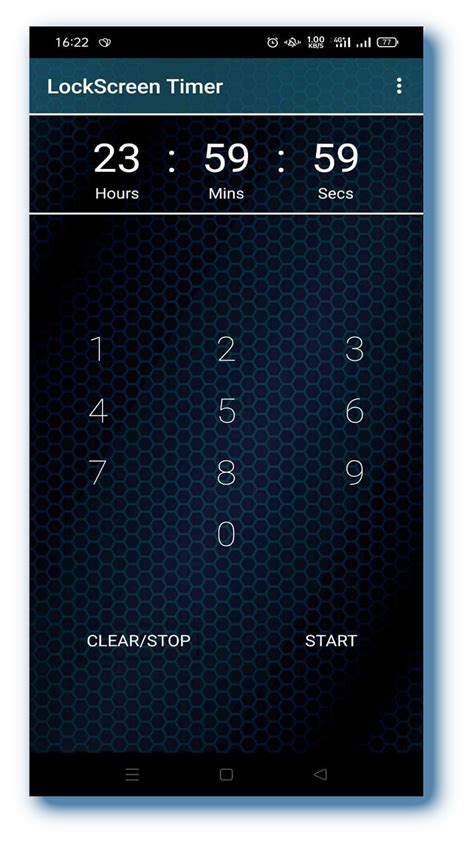 Lock Screen Timer With Pinappstore For Android