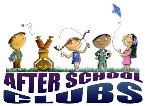 After School Clubs Clipart Clip Art Library