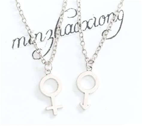 Female Symbol Women Feminist Venus Charm Pendant Necklace Fashion Jewelry DIY Pcs In Pendant