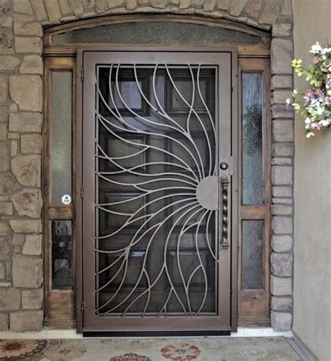 Door Grill Design 50 Ideas To Safeguard Your Doors Elegantly In 2024