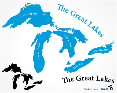 Cricut The Great Lakes Svg File Lake Superior Lake Ontario Lake