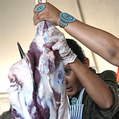 Miss Navajo Nation Pageant Honors Tradition Of Sheep Butchering Contest Navajo Hopi Observer
