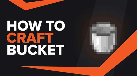 How To Make Bucket In Minecraft Theglobalgaming