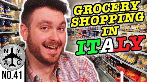 Italian Supermarket Shopping My Life In Italy Youtube