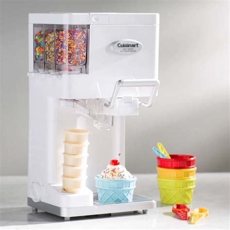 Cuisinart Mix It In Soft Serve Ice Cream Maker Ice Cream Maker Soft Serve Ice Cream Ice Cream