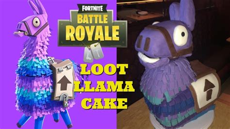 The supply llama is a new loot box that spawns randomly in fortnite: Fortnite Battle Royale Supply Loot Llama Cake is Finished ...